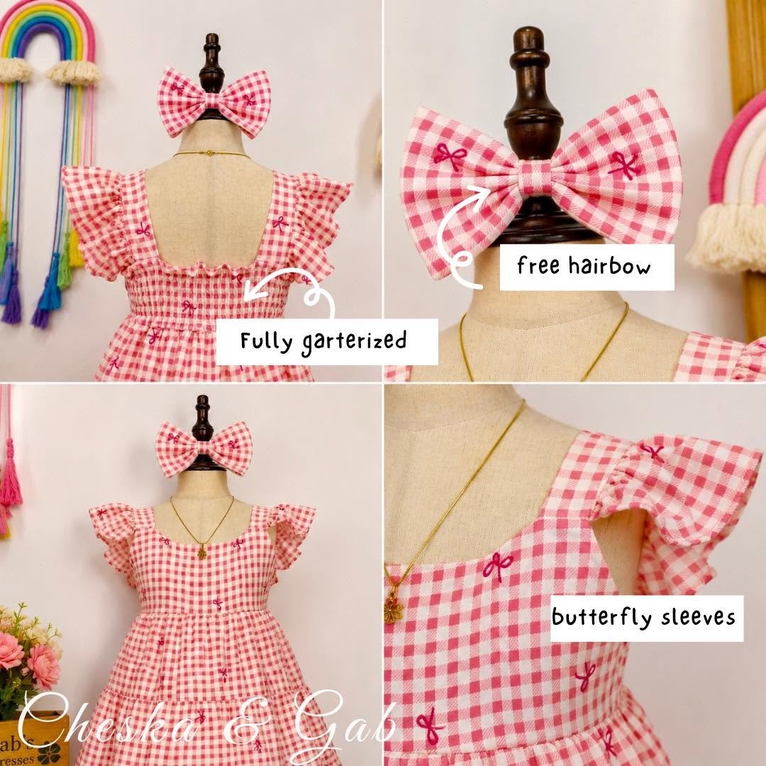 Althea Gingham Dress