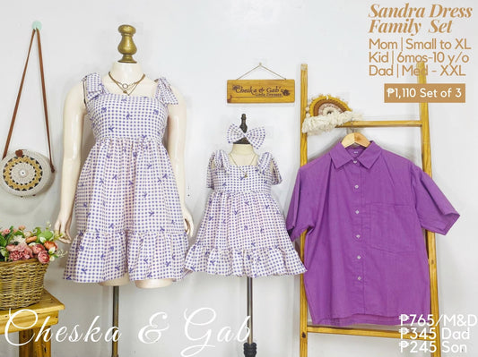 Sandra Plaid Family Set