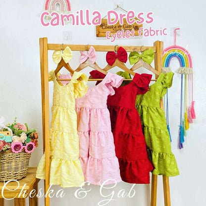 Camilla Dress - Eyelet