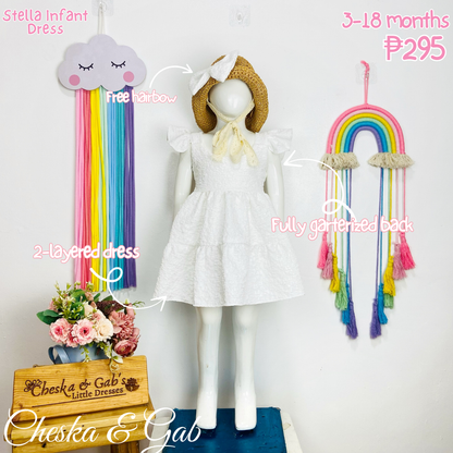Stella Infant Dress - Suitable Ages 3-18mos