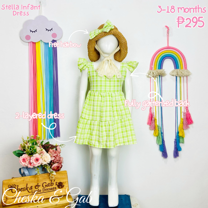 Stella Infant Dress - Suitable Ages 3-18mos