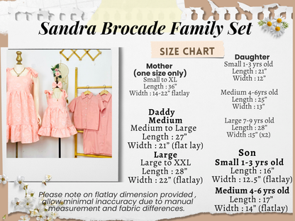 Sandra & Ellery Family Set - Brocade