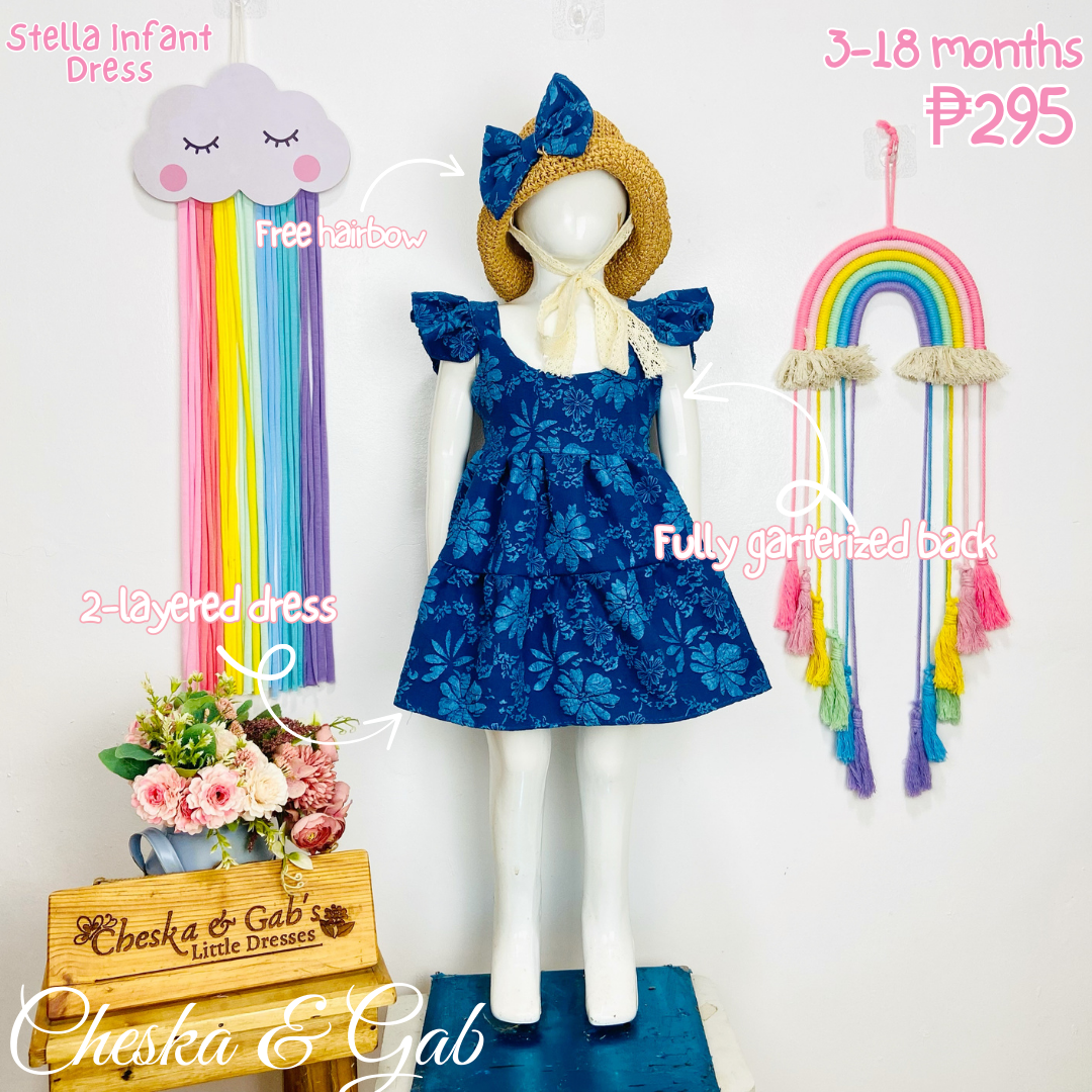 Stella Infant Dress - Suitable Ages 3-18mos