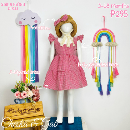 Stella Infant Dress - Suitable Ages 3-18mos