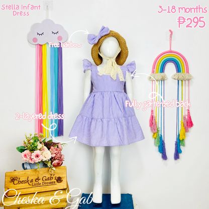 Stella Infant Dress - Suitable Ages 3-18mos