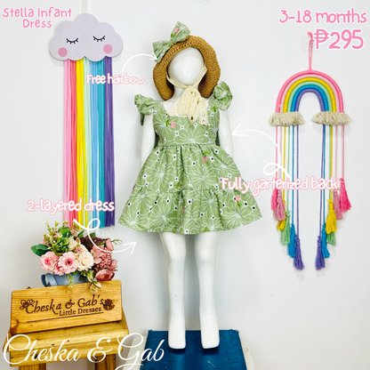 Stella Infant Dress - Suitable Ages 3-18mos