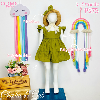 Stella Infant Dress - Suitable Ages 3-18mos