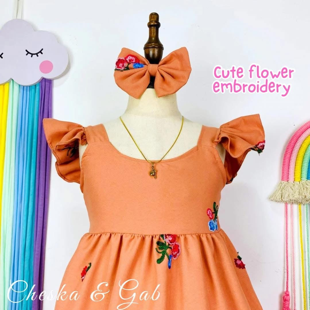 Thalia Embroidery Dress