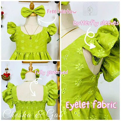 Camilla Dress - Eyelet