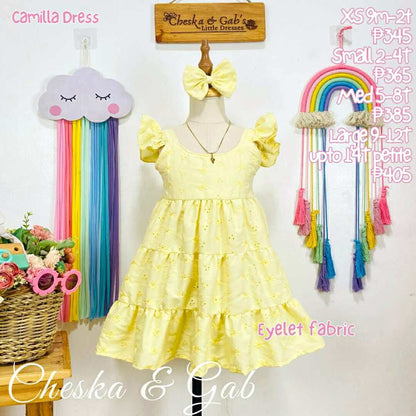 Camilla Dress - Eyelet