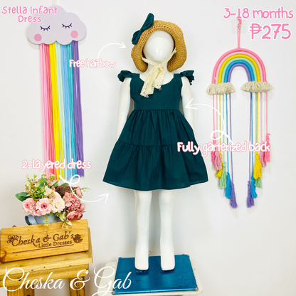 Stella Infant Dress - Suitable Ages 3-18mos