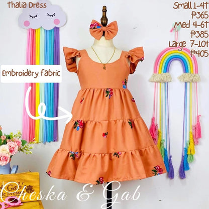 Thalia Embroidery Dress