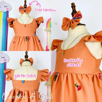 Thalia Embroidery Dress