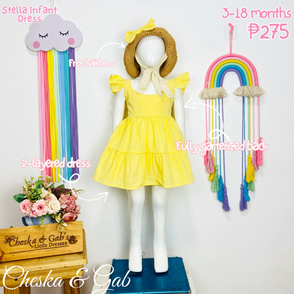 Stella Infant Dress - Suitable Ages 3-18mos