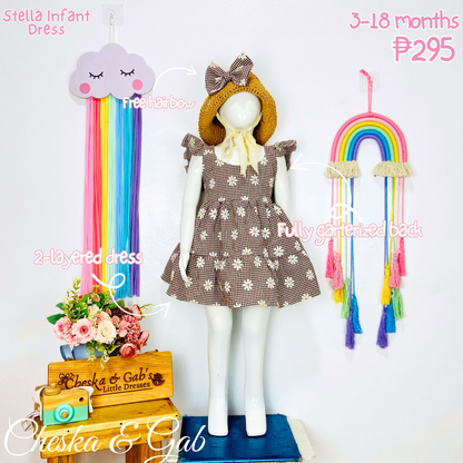Stella Infant Dress - Suitable Ages 3-18mos