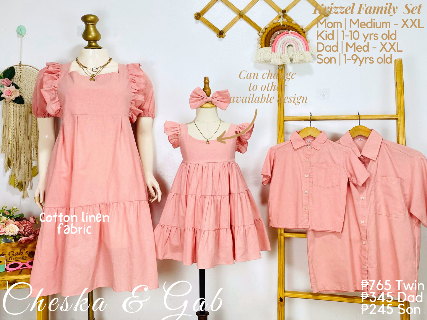 Krizzel + Paula Family Set