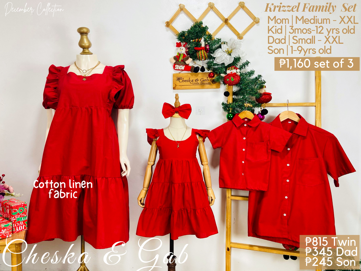 Krizzel + Paula Family Set