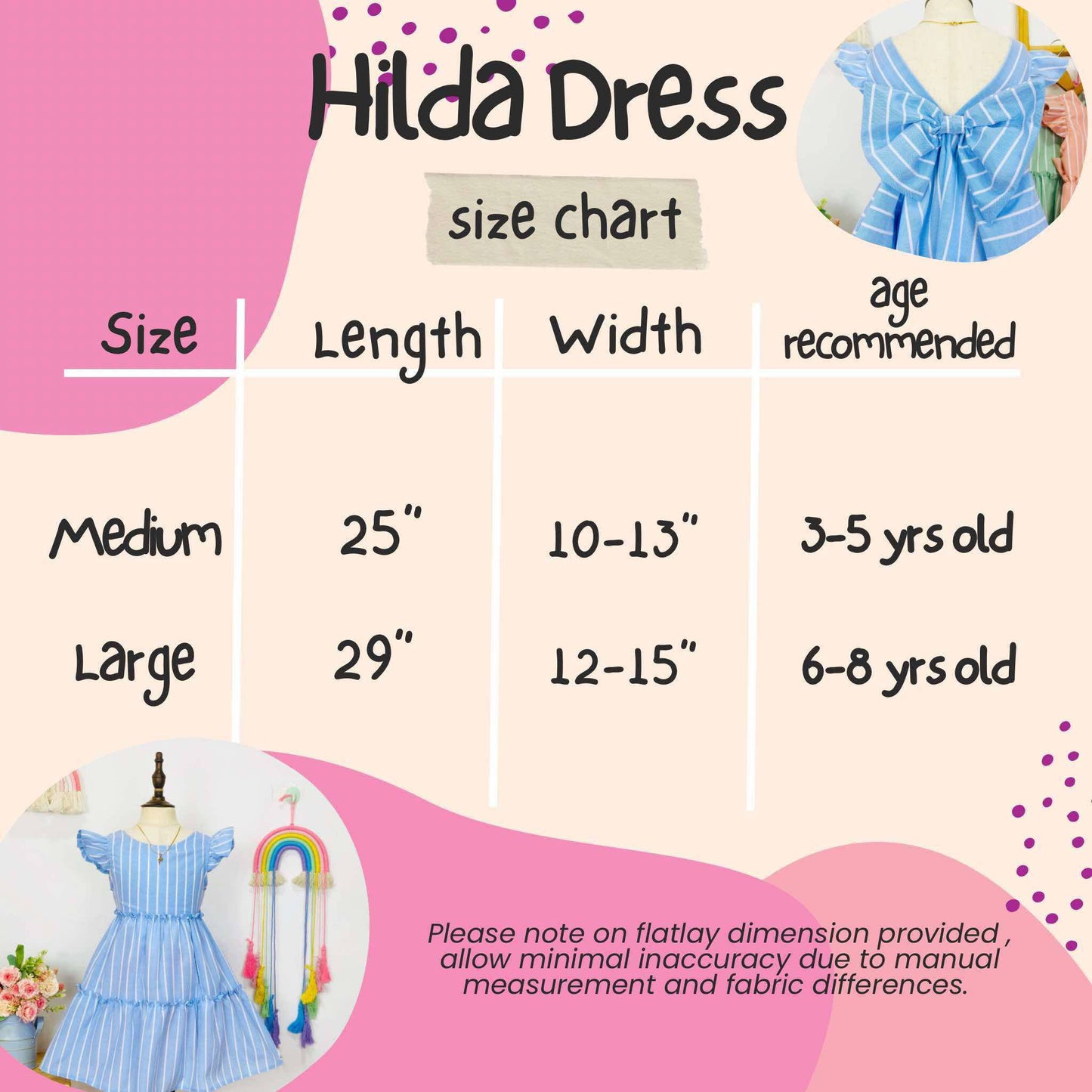 Hilda Dress Collection - Chambrey