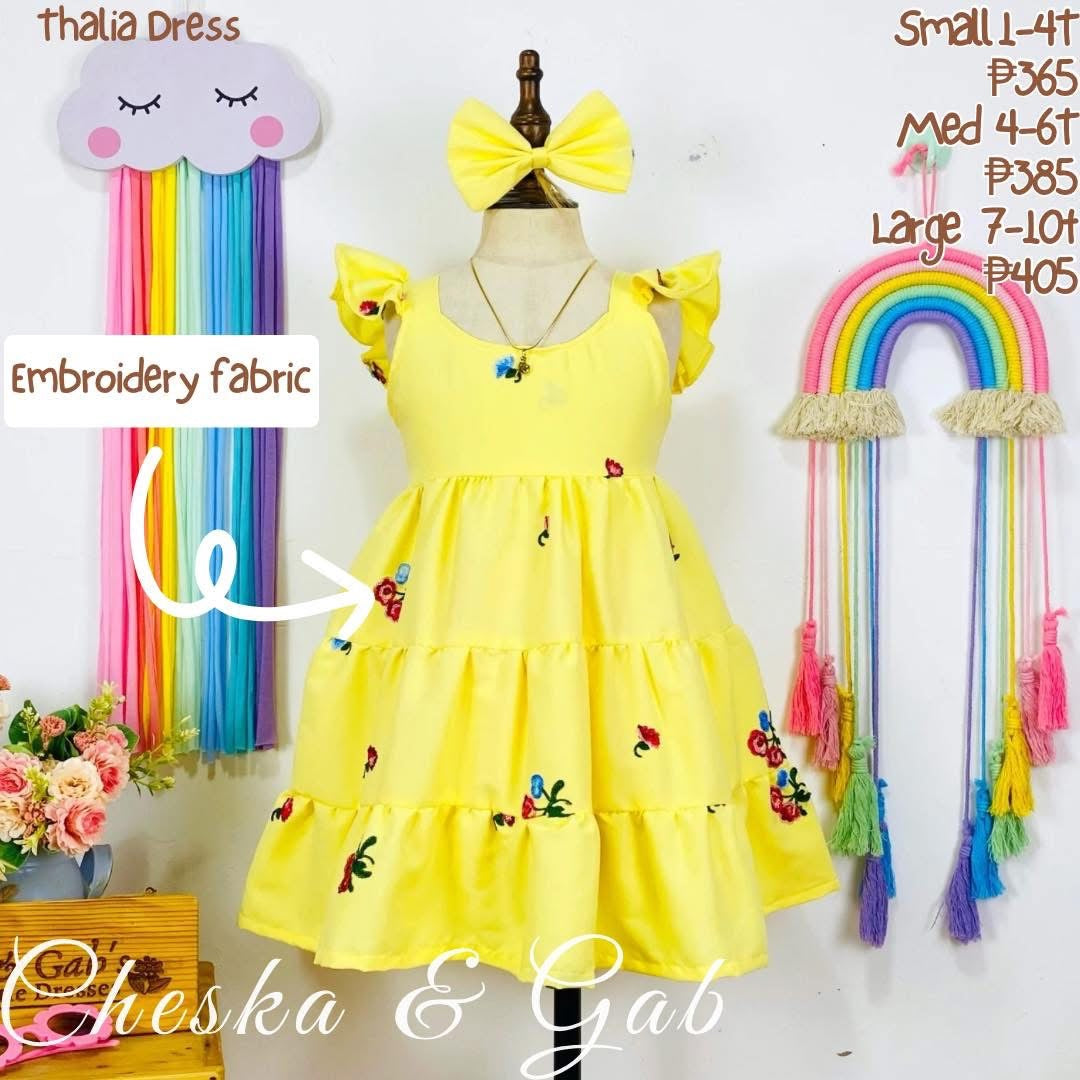 Thalia Embroidery Dress
