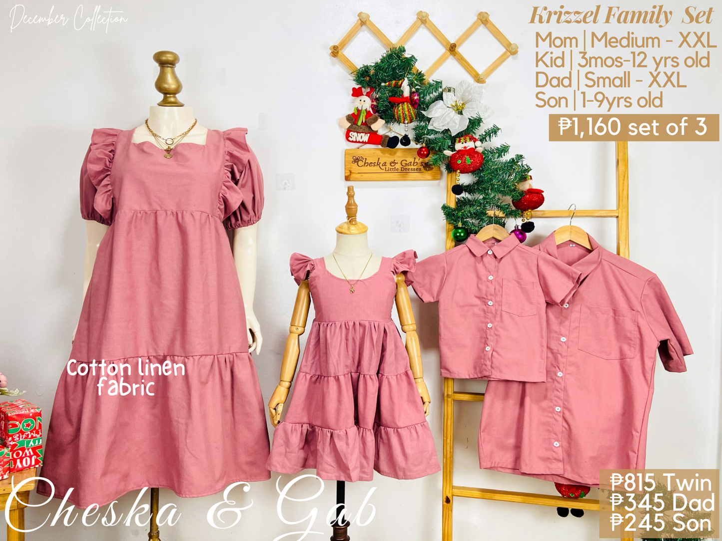Krizzel + Paula Family Set