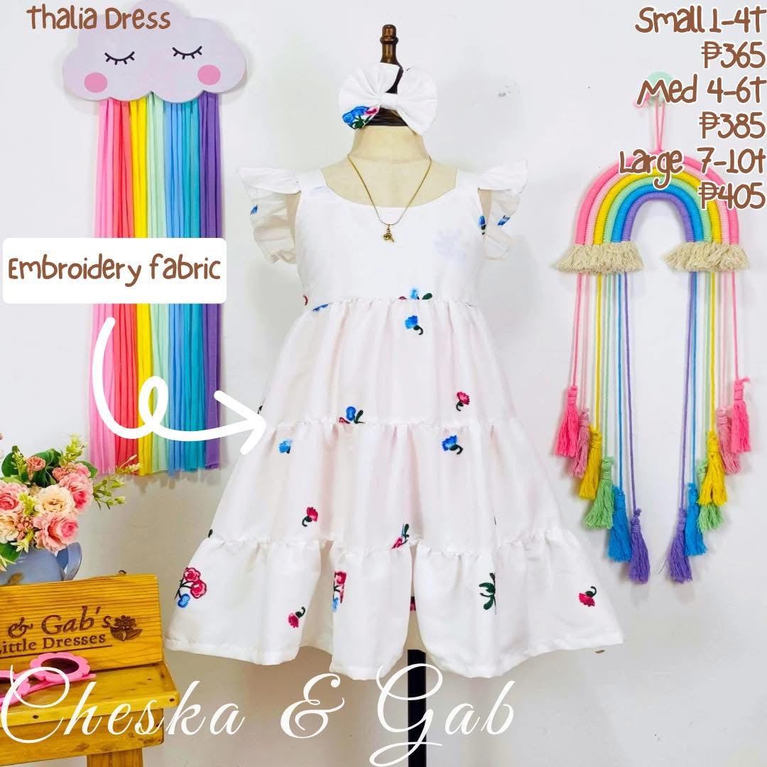 Thalia Embroidery Dress