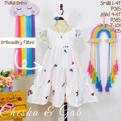 Thalia Embroidery Dress
