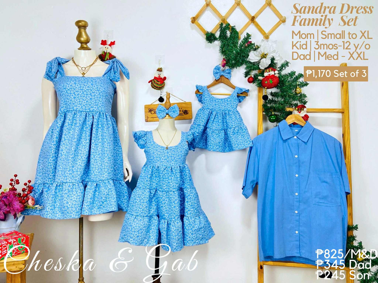Sandra & Ellery Family Set - Brocade