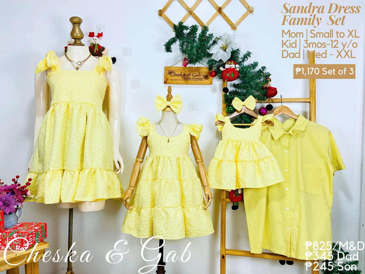 Sandra & Ellery Family Set - Brocade