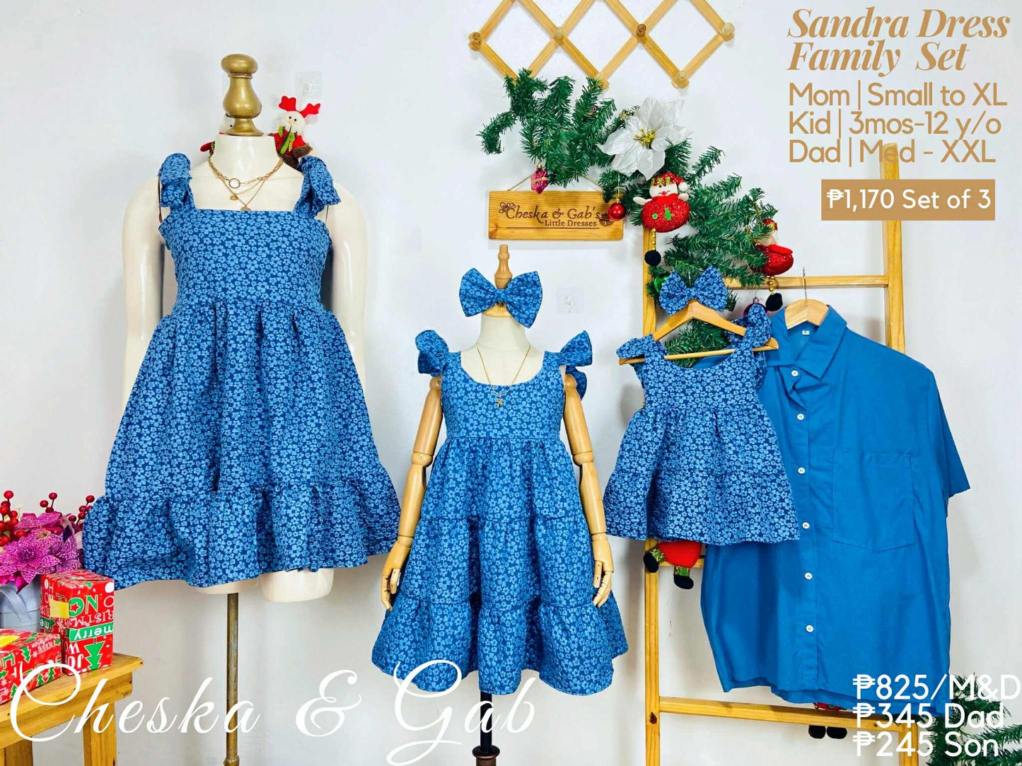 Sandra & Ellery Family Set - Brocade