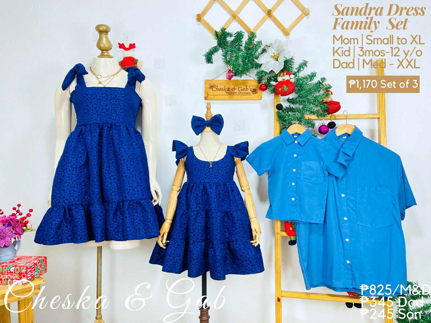 Sandra & Ellery Family Set - Brocade