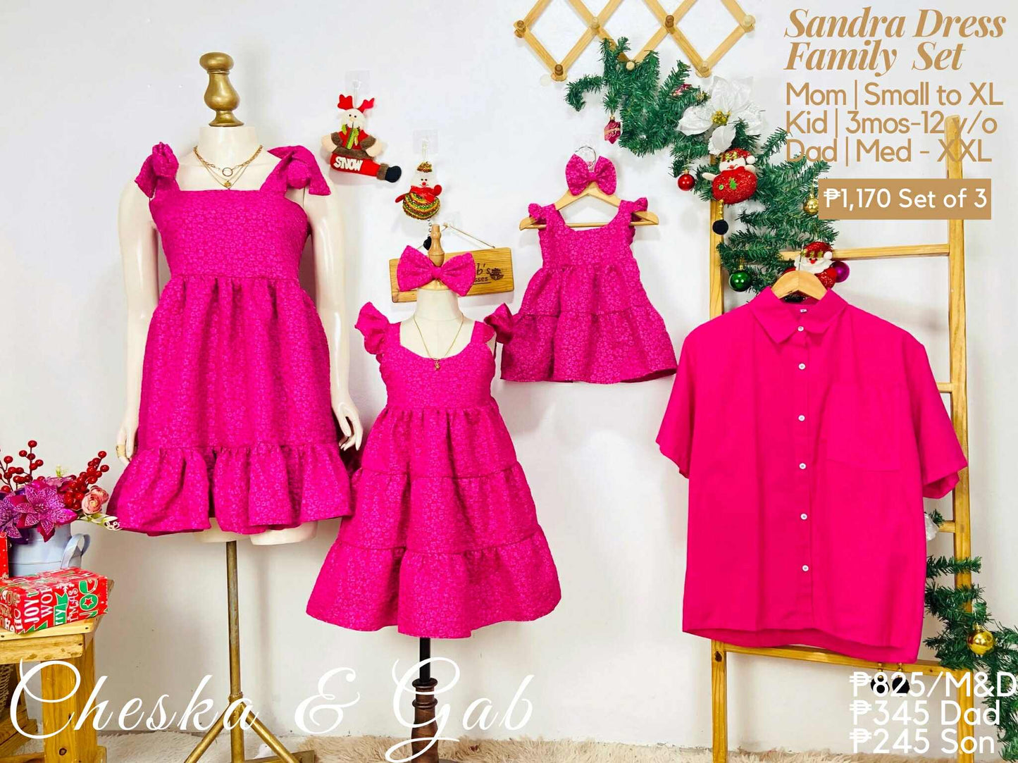 Sandra & Ellery Family Set - Brocade
