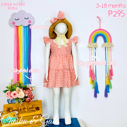 Stella Infant Dress - Suitable Ages 3-18mos