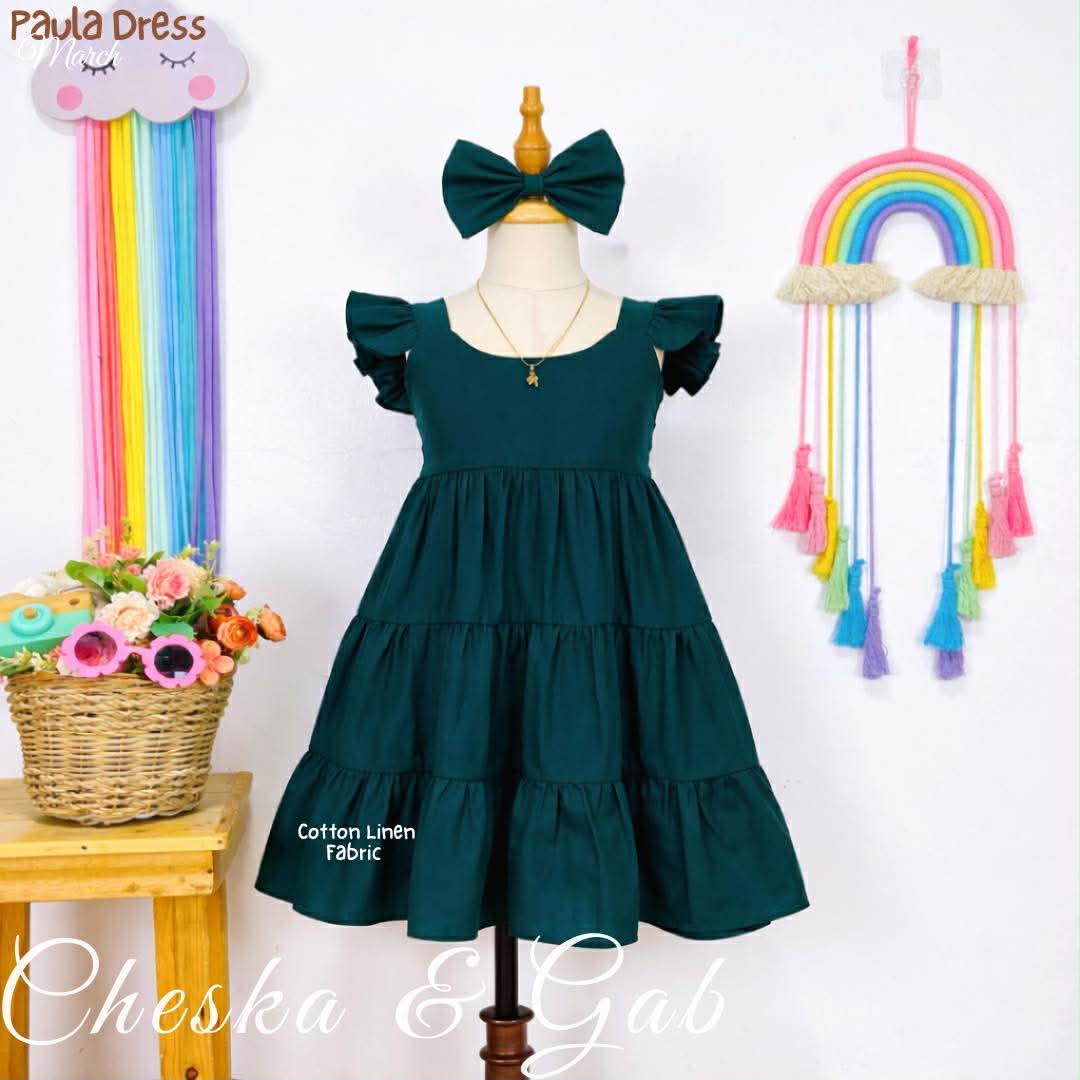 Paula Dress - Cotton Linen