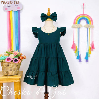 Paula Dress - Cotton Linen