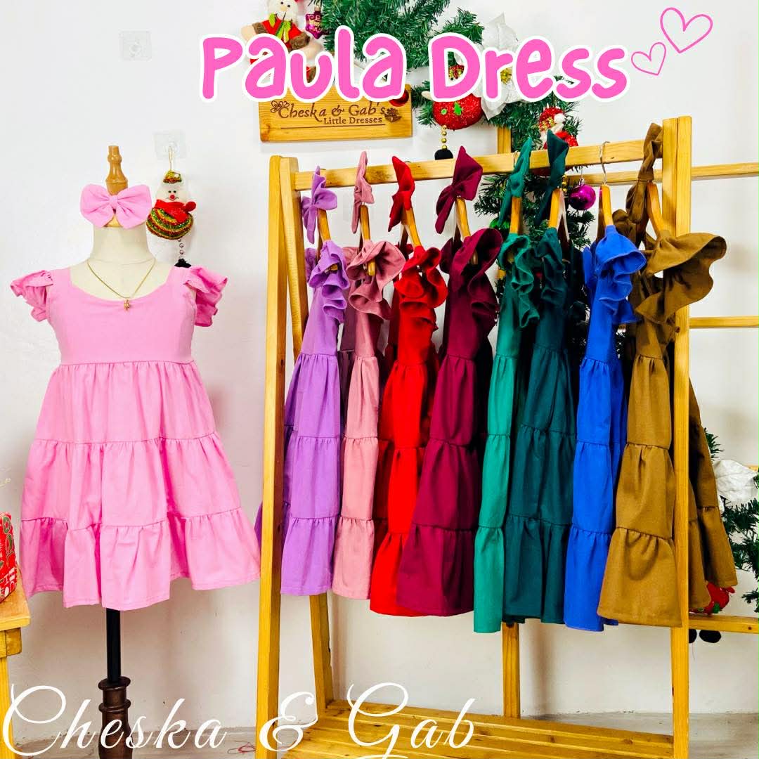 Paula Dress - Cotton Linen