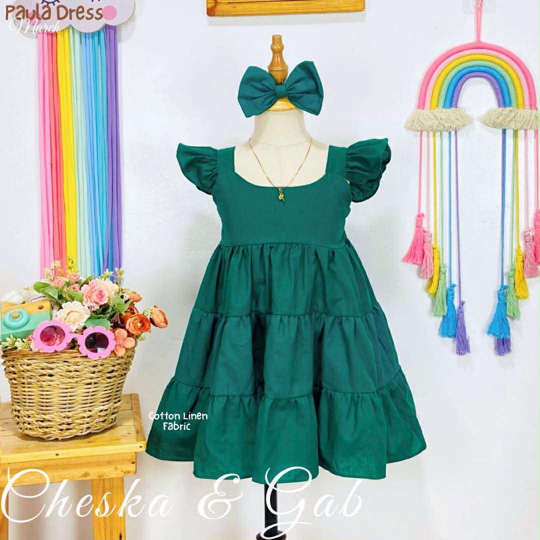 Paula Dress - Cotton Linen