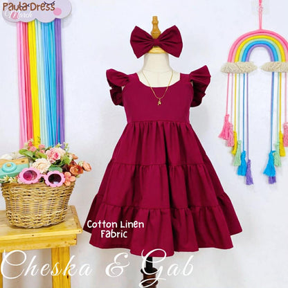 Paula Dress - Cotton Linen