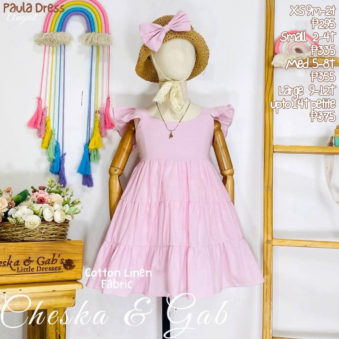 Paula Dress - Cotton Linen
