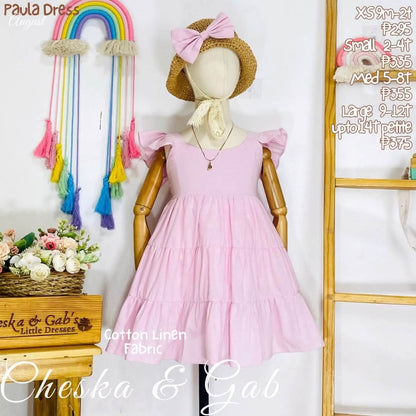 Paula Dress - Cotton Linen