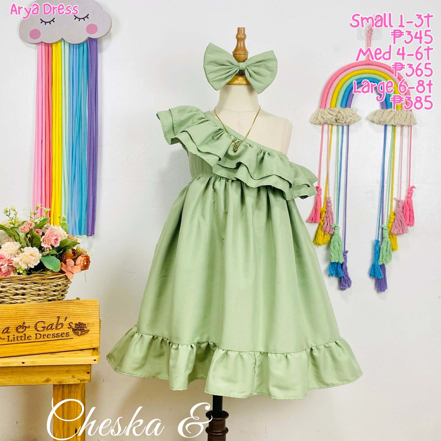 Arya Dress - Cotton Linen