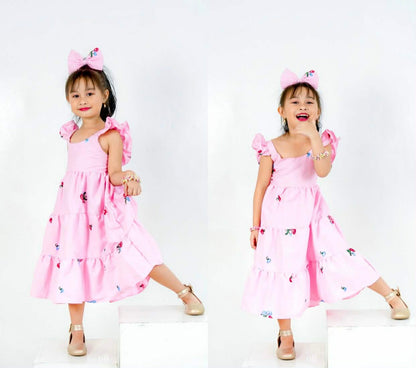 Thalia Embroidery Dress