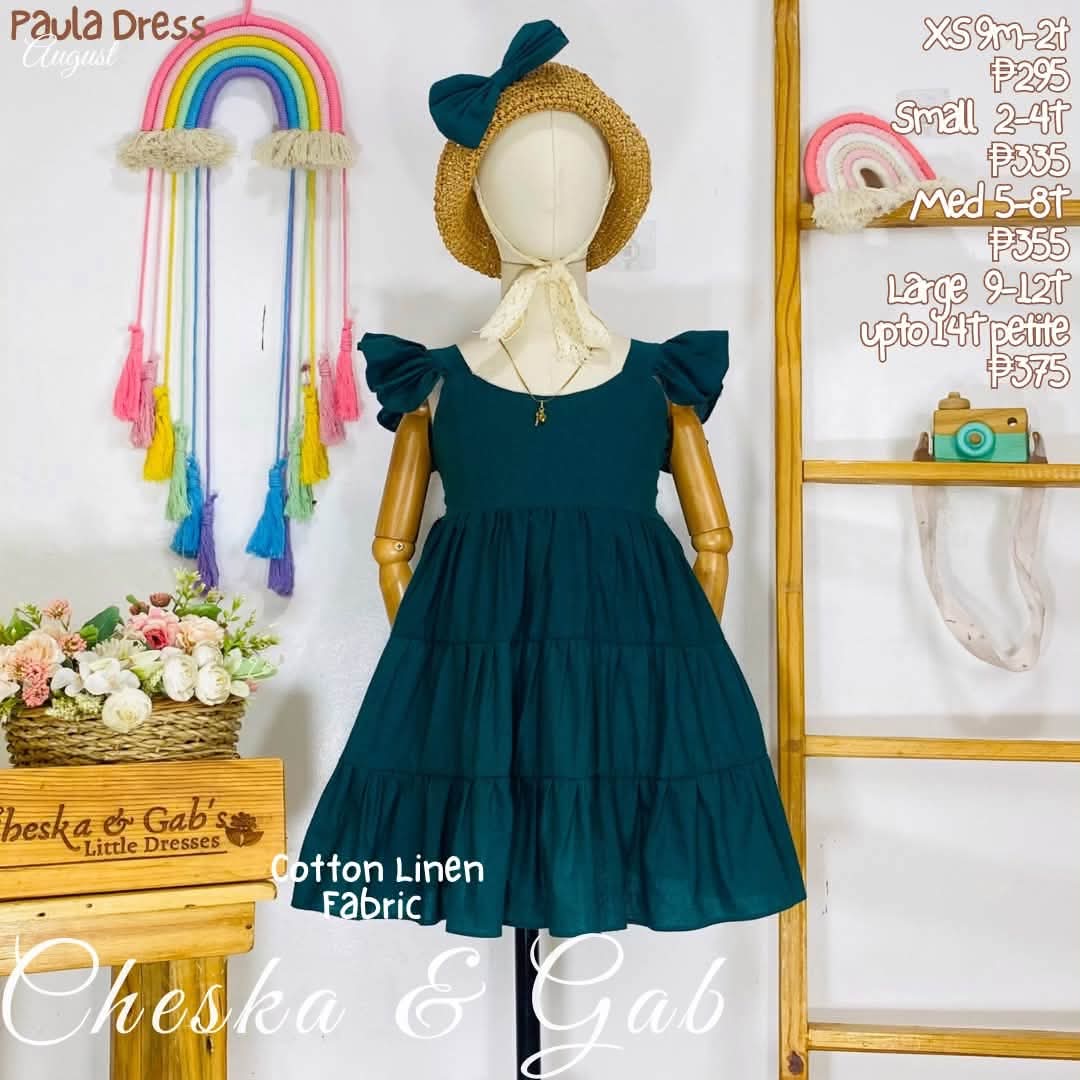 Paula Dress - Cotton Linen