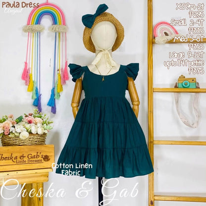 Paula Dress - Cotton Linen