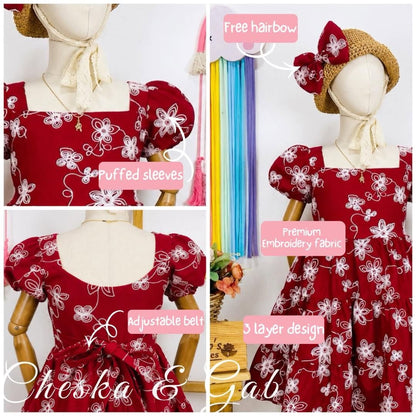 YSAI DRESS - EMBROIDERY