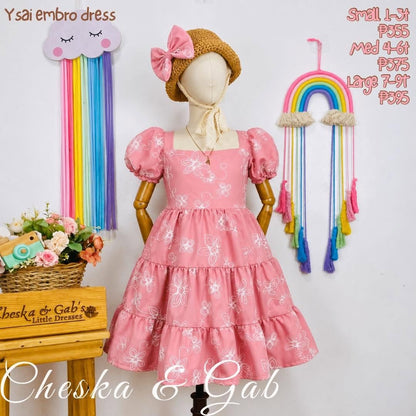 YSAI DRESS - EMBROIDERY