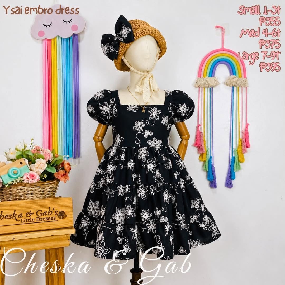 YSAI DRESS - EMBROIDERY