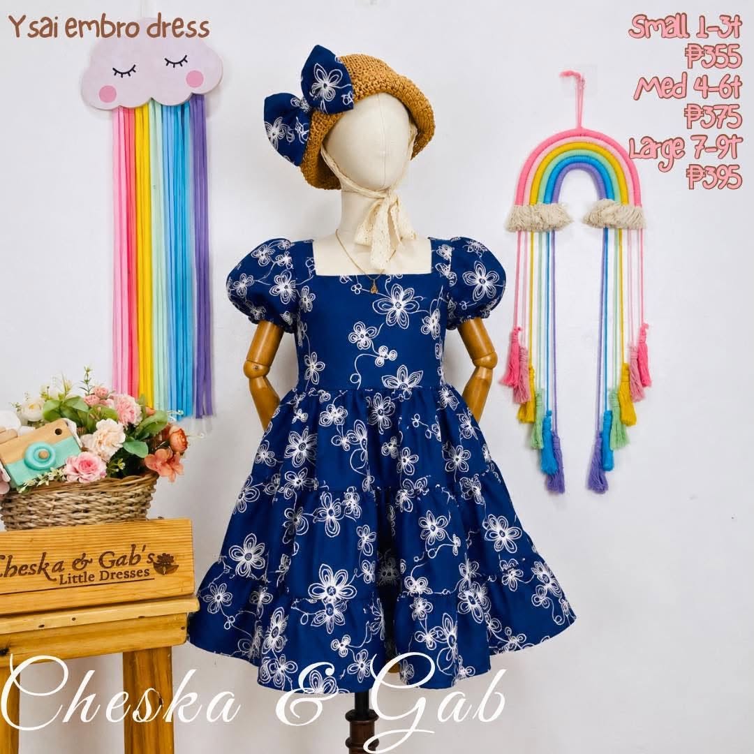 YSAI DRESS - EMBROIDERY
