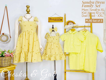 Sandra Plaid Family Set