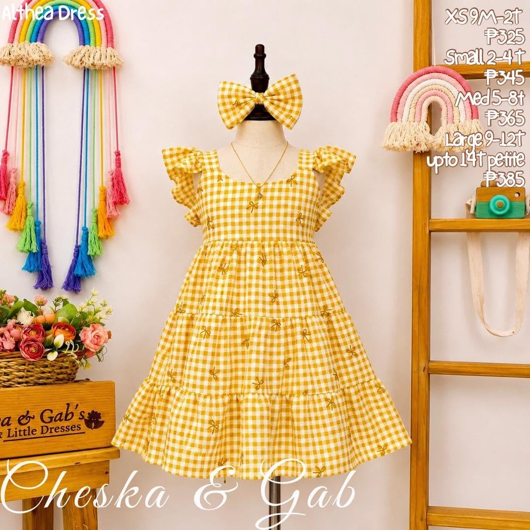 Althea Gingham Dress