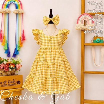 Althea Gingham Dress
